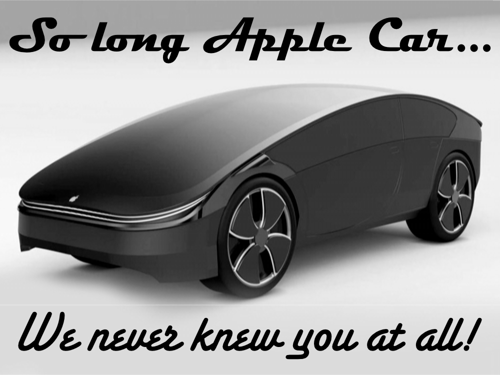 S1E289 - Essential Apple Podcast 289: So long Apple car… We never knew you at all!