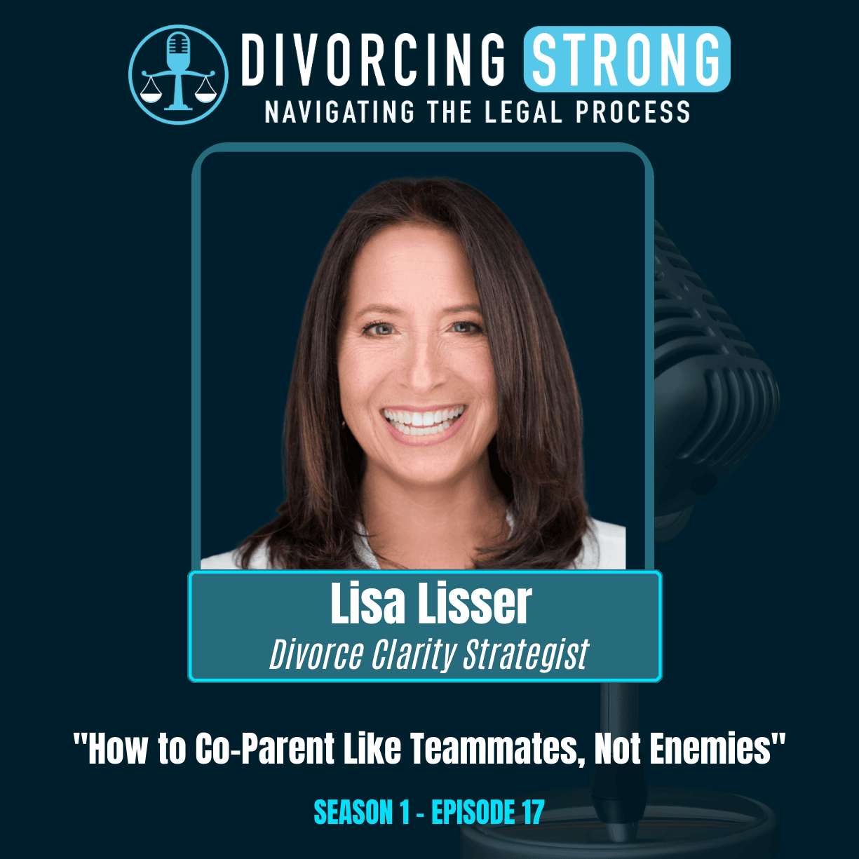S1:E17 – LISA LISSER "The BeH2O™ Method: How to Co-Parent Like Teammates, Not Enemies" episode artwork
