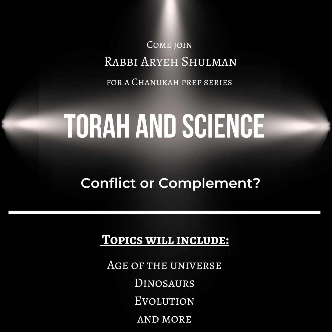 Torah And Science Part 1 episode artwork