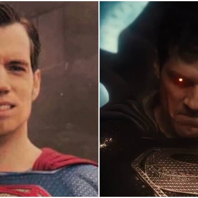Justice League 2017 and 2021