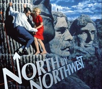 NORTH BY NORTHWEST and the Mount Rushmore of Movies