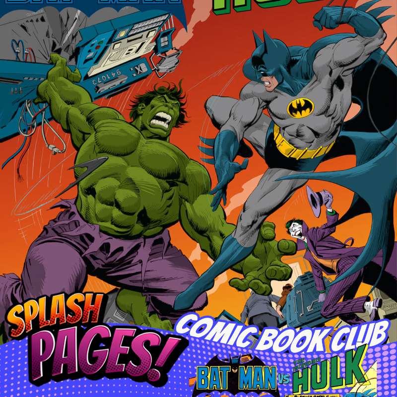 S1E71 - The Road to Terrificon & San Diego Comic-Con on Splash Pages the Comic Book Club episode artwork