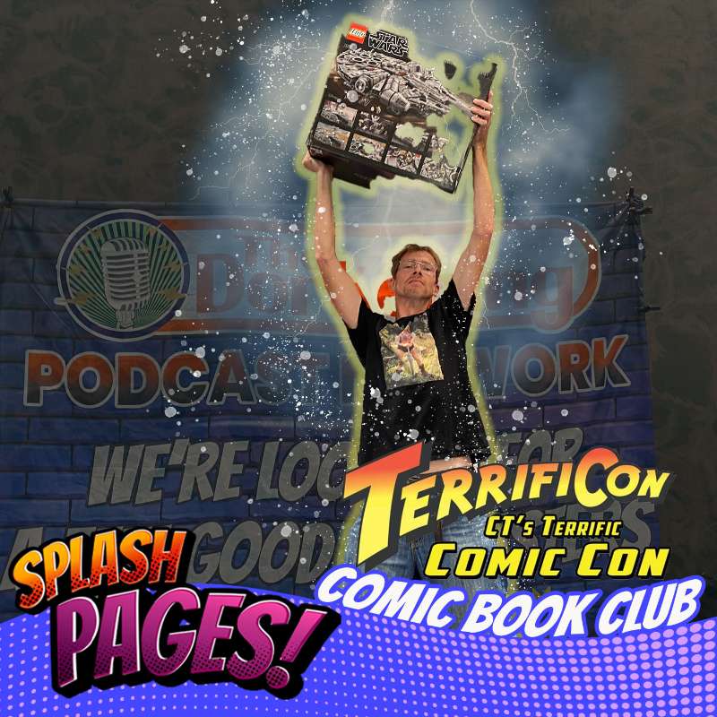 S1E72 - Terrificon Recap with special guests on Splash Pages Comic Book Club episode artwork