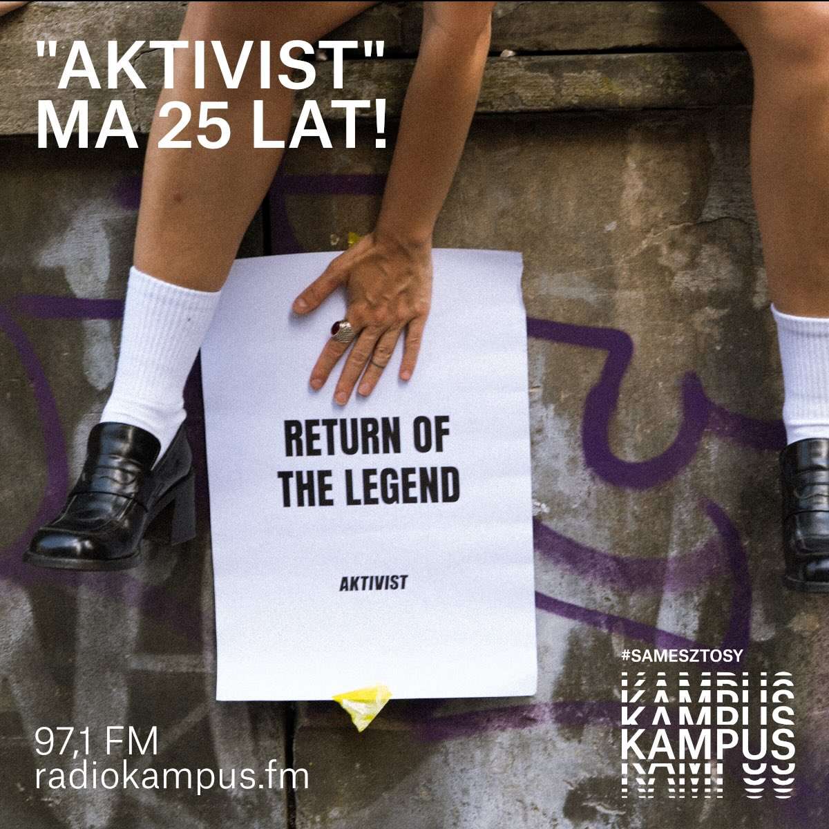 „Aktivist” ma 25 lat!