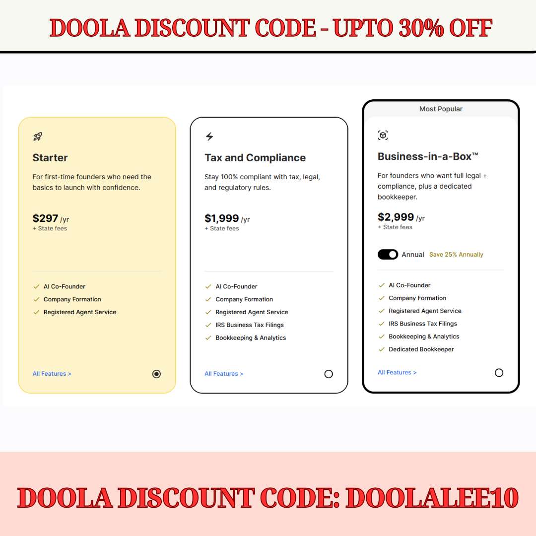 Doola Discount Code: DOOLALEE10 – Save Up To 30% Off in 2026 episode artwork