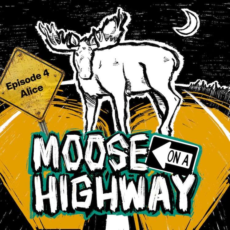 Moose on a Highway
