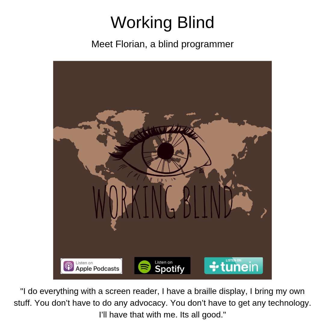 Meet Florian, a blind programmer