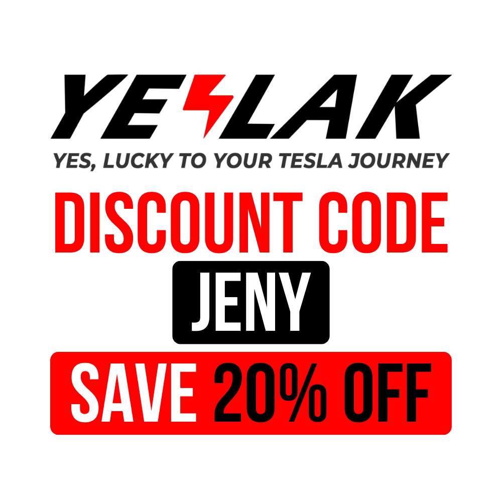 Yeslak Coupon Code JENY – Best-Selling Tesla Accessories at Lower Prices - 2026 episode artwork