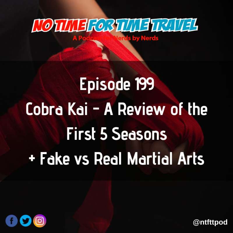 199. Cobra Kai - A Review of the First 5 Seasons + Fake vs Real Martial Arts