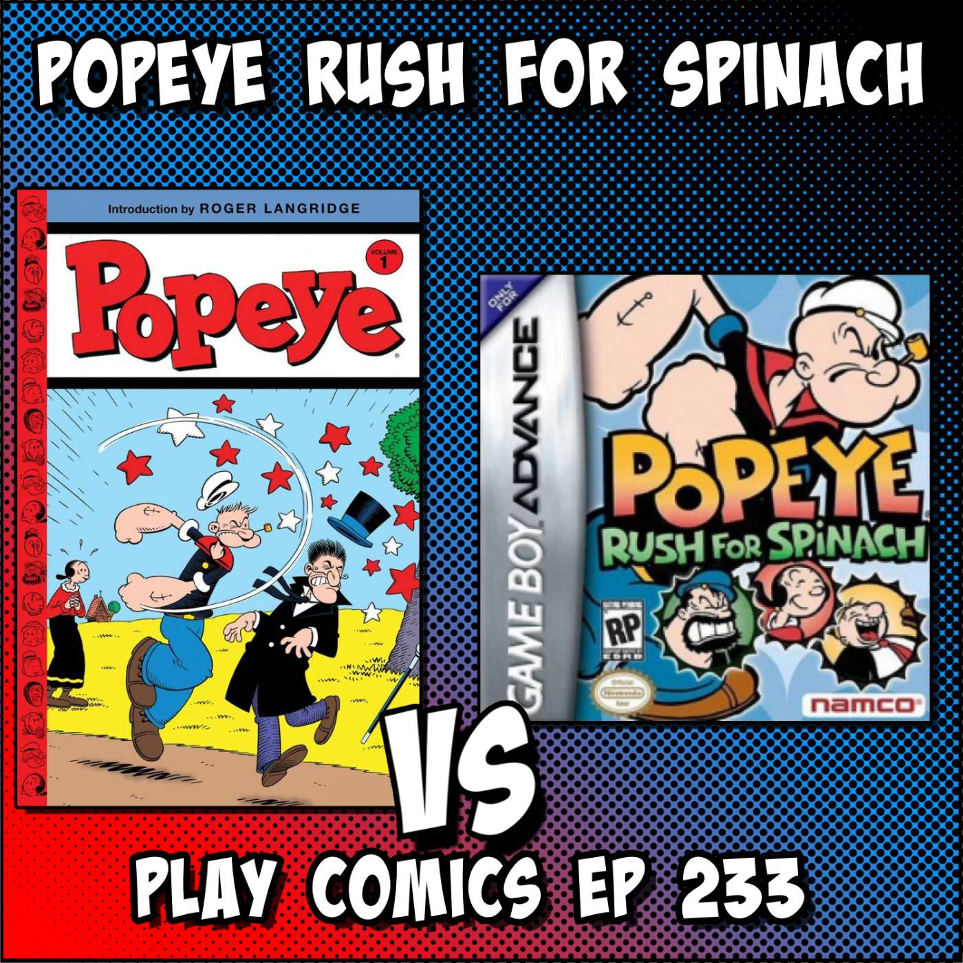 Popeye Rush for Spinach with Ryan Estrada Popeye Rush for Spinach with Ryan Estrada