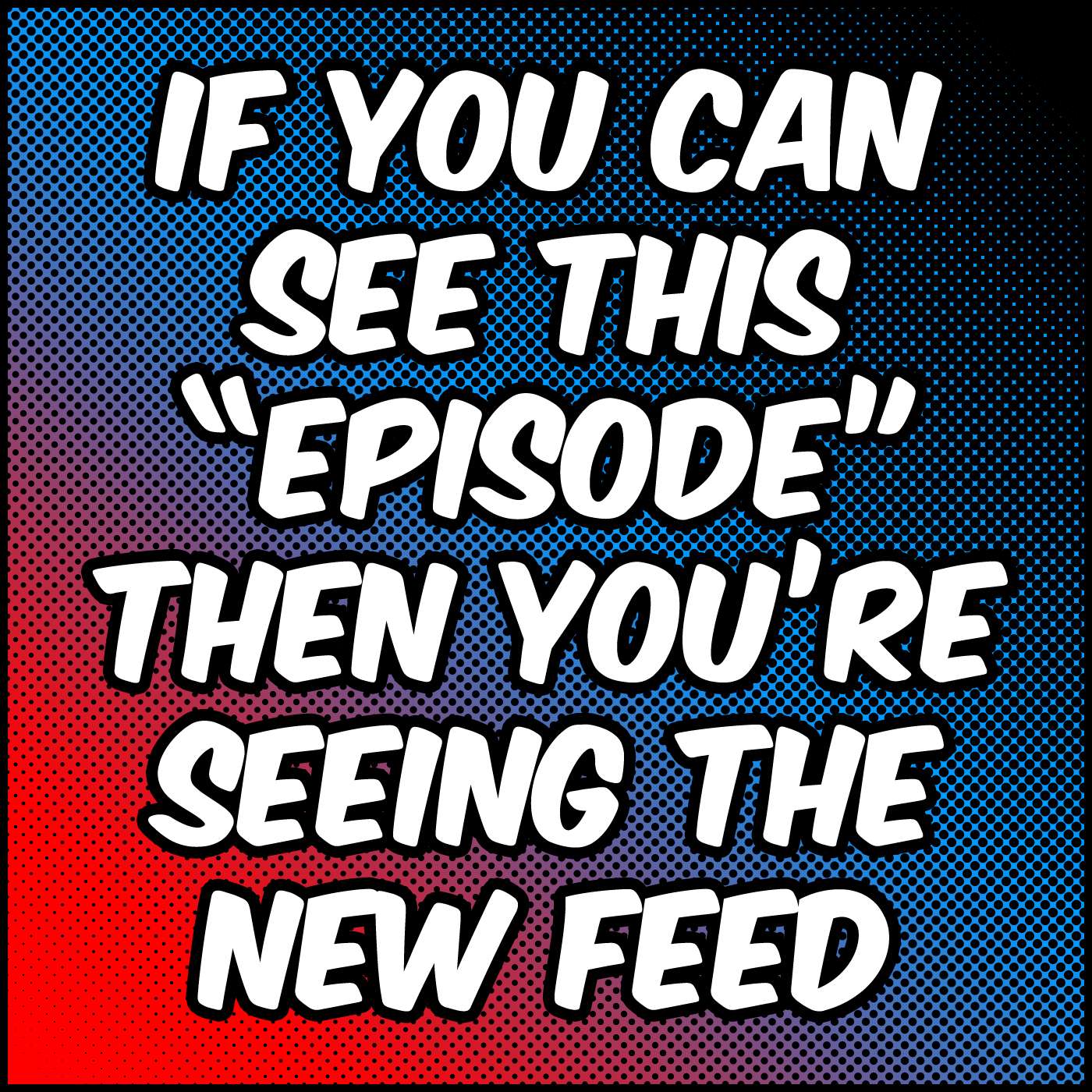 Welcome to the New Feed