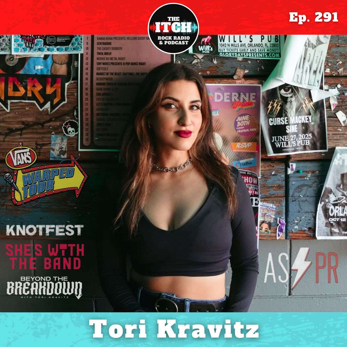 E291 Tori Kravitz of She's With the Band on Working in PR, Returning to Warped Tour, and Giving All the Flowers