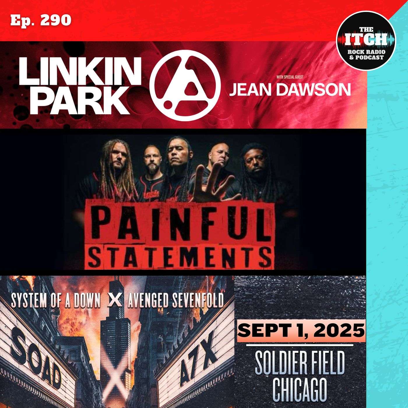E290 Concert Catch-up: Linkin Park, Nonpoint, Heartsick, System of a Down, Avenged Sevenfold, and more!