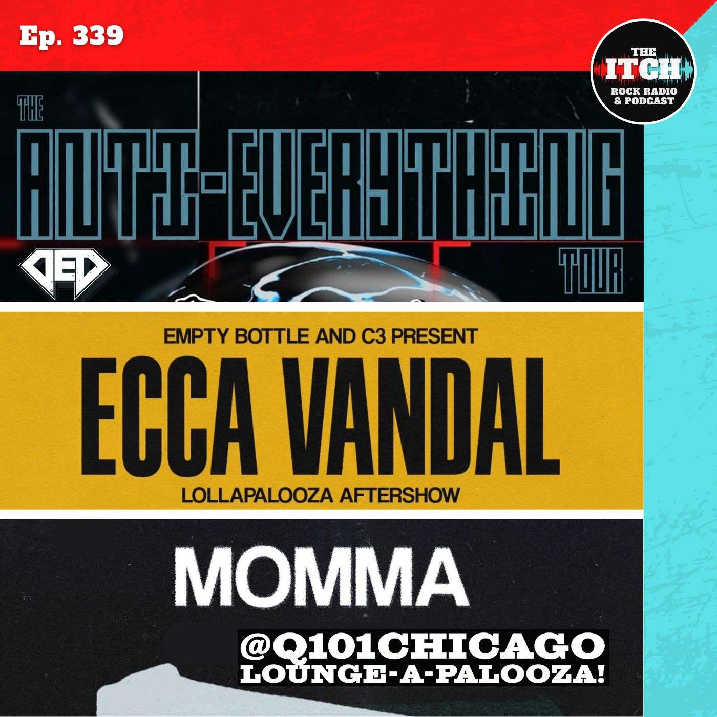 E339 Concert Catch-up: Ecca Vandal, Scattrbrain, Momma, DED, Dropout Kings, VRSTY, dead7, and more!