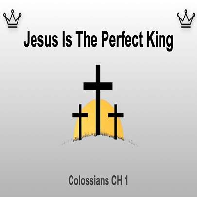 Colossian 1:15-23: Kids Celebration Service (22/5/25 am)