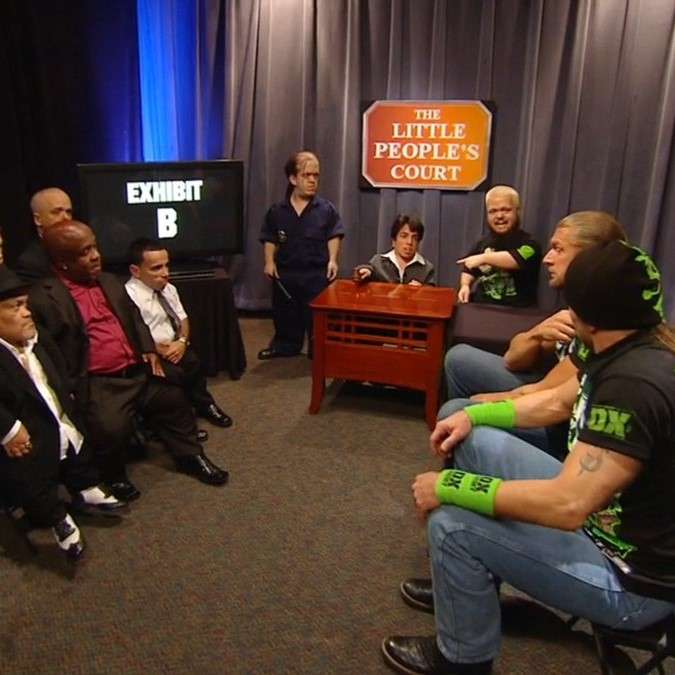 DX in Little People's Court episode artwork