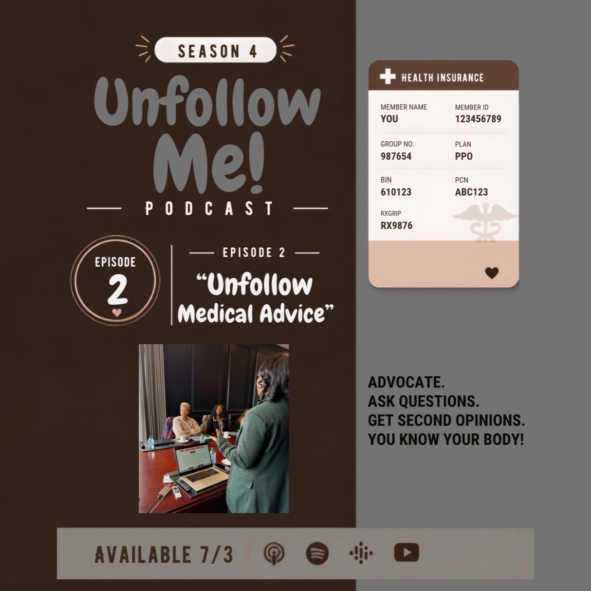 Ep.2 – Unfollow Medical Advice