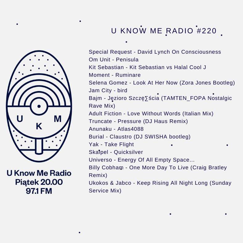 S1E220 - U Know Me Radio #220 | Universo | Ukokos | Anunaku | Om Unit | Special Request | Tamten | Skalpel