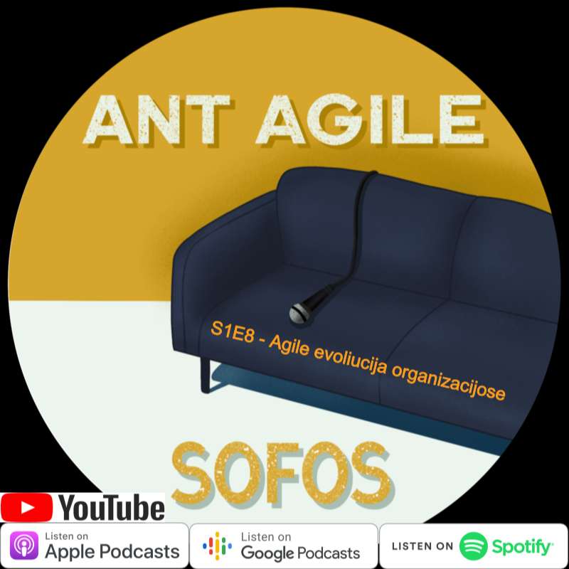 S1:E8 – Agile evoliucija organizacijose episode artwork