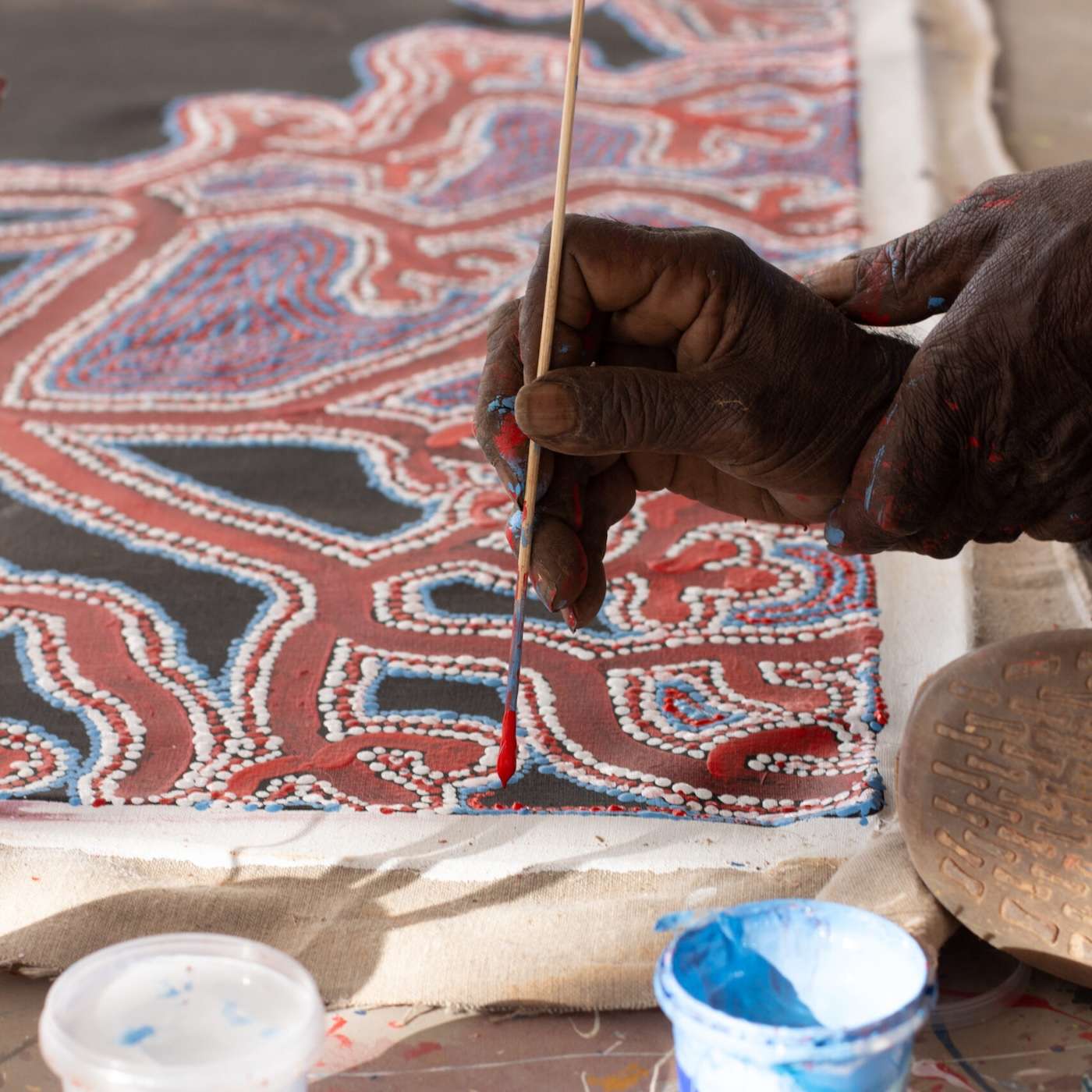 In the Beginning: Paintings by Senior Artists of the Spinifex Arts Project