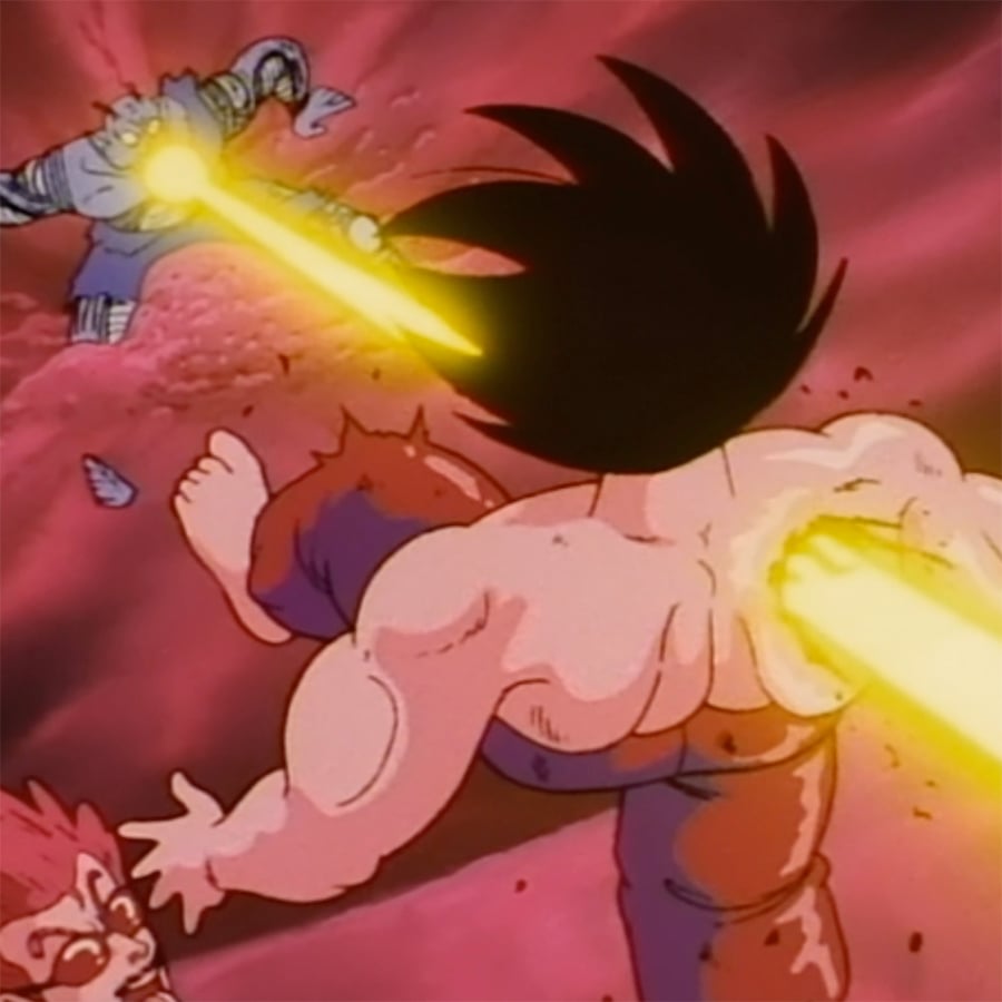 150 - Dragon Ball - Goku Hangs On episode artwork