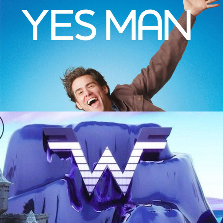 Bonus - Weezer and the Yes Man episode artwork