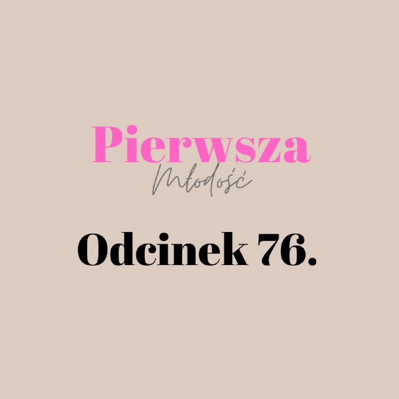 Pierwsza Młodość