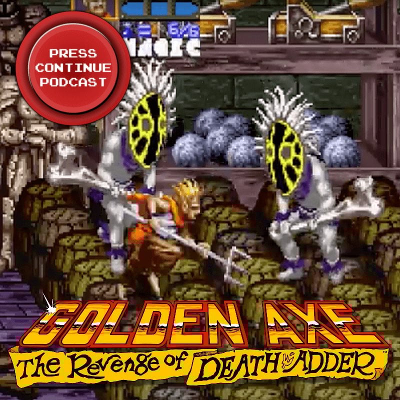 Golden Axe Revenge of Death Adder (Arcade) - Press Continue Podcast E101