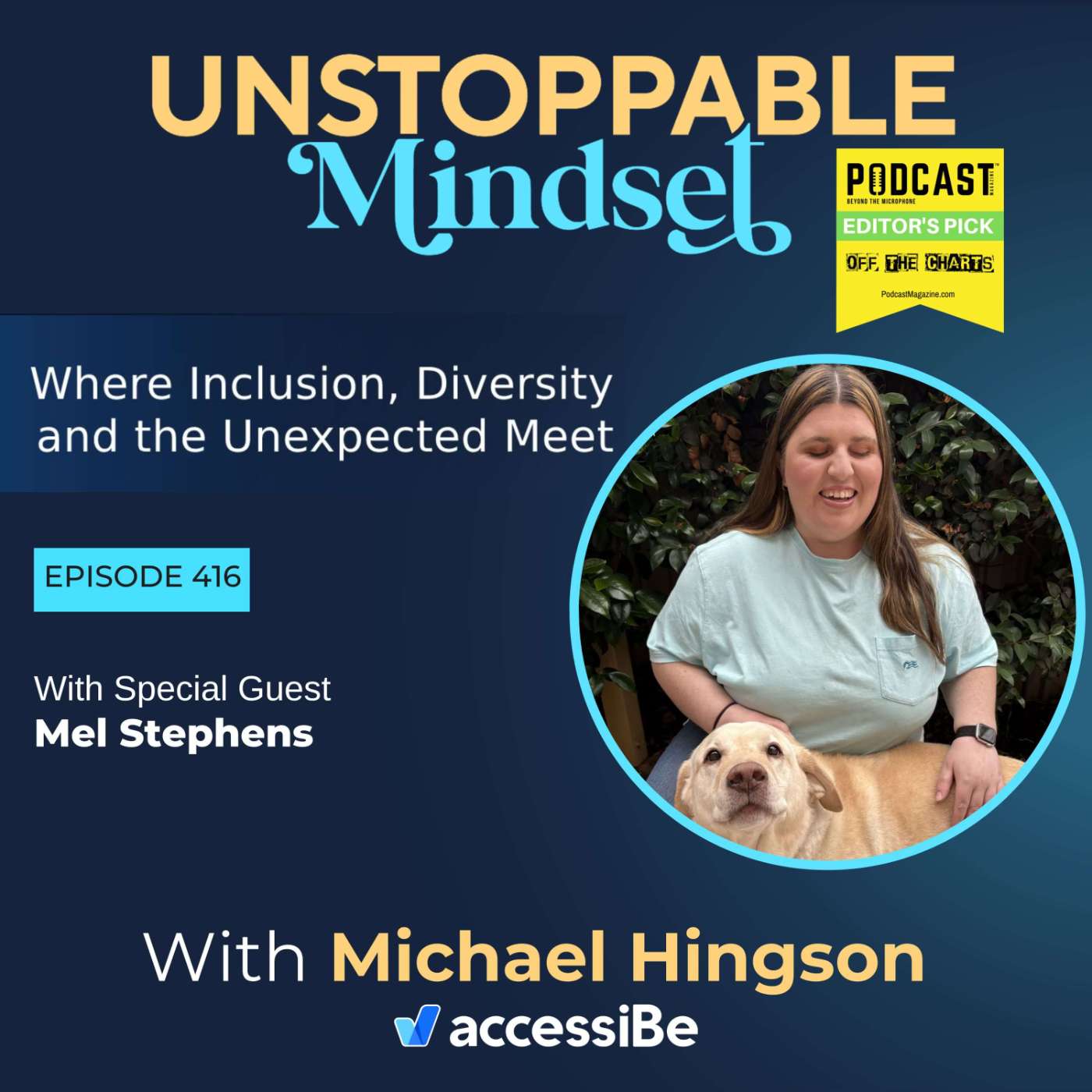 Episode 416 – An Unstoppable Approach to Orientation and Mobility with Mel Stephens