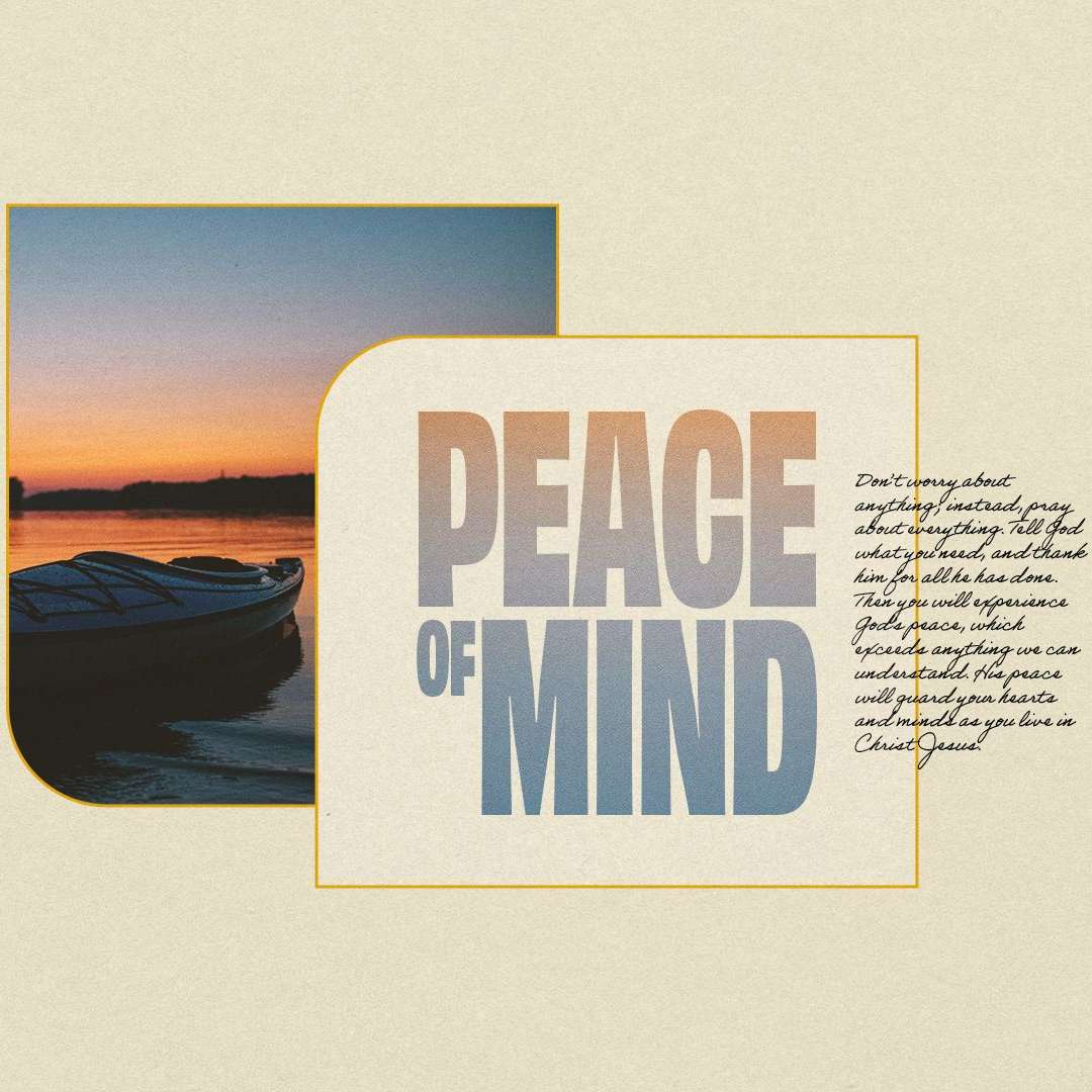 Peace of Mind - Week 1 - Dangerous Myths