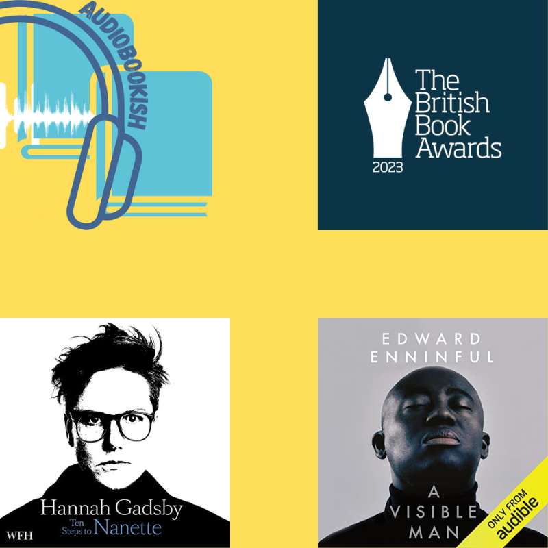 S4E11 -  British Book Awards Special 2: A Visible Man by Edward Enninful and Ten Steps to Nanette by Hannah Gadsby