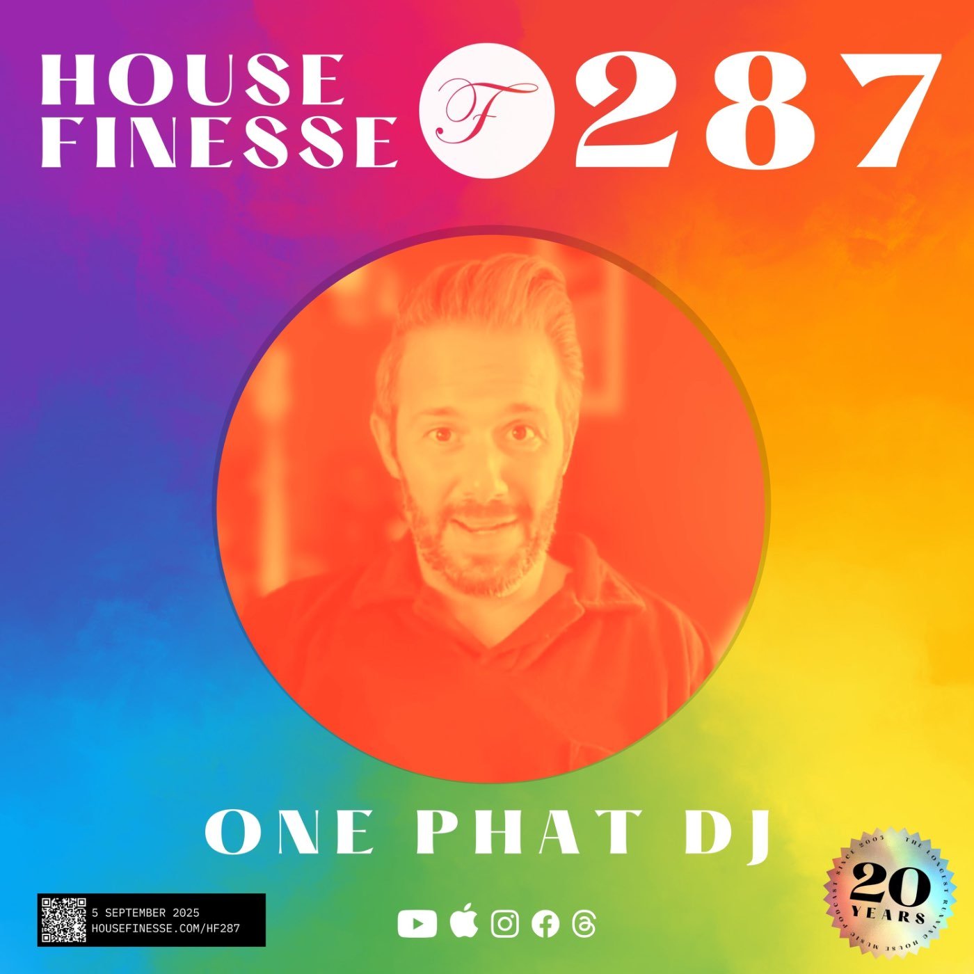 HF287 20 Years, Vol II with One Phat DJ - 5 September 2025