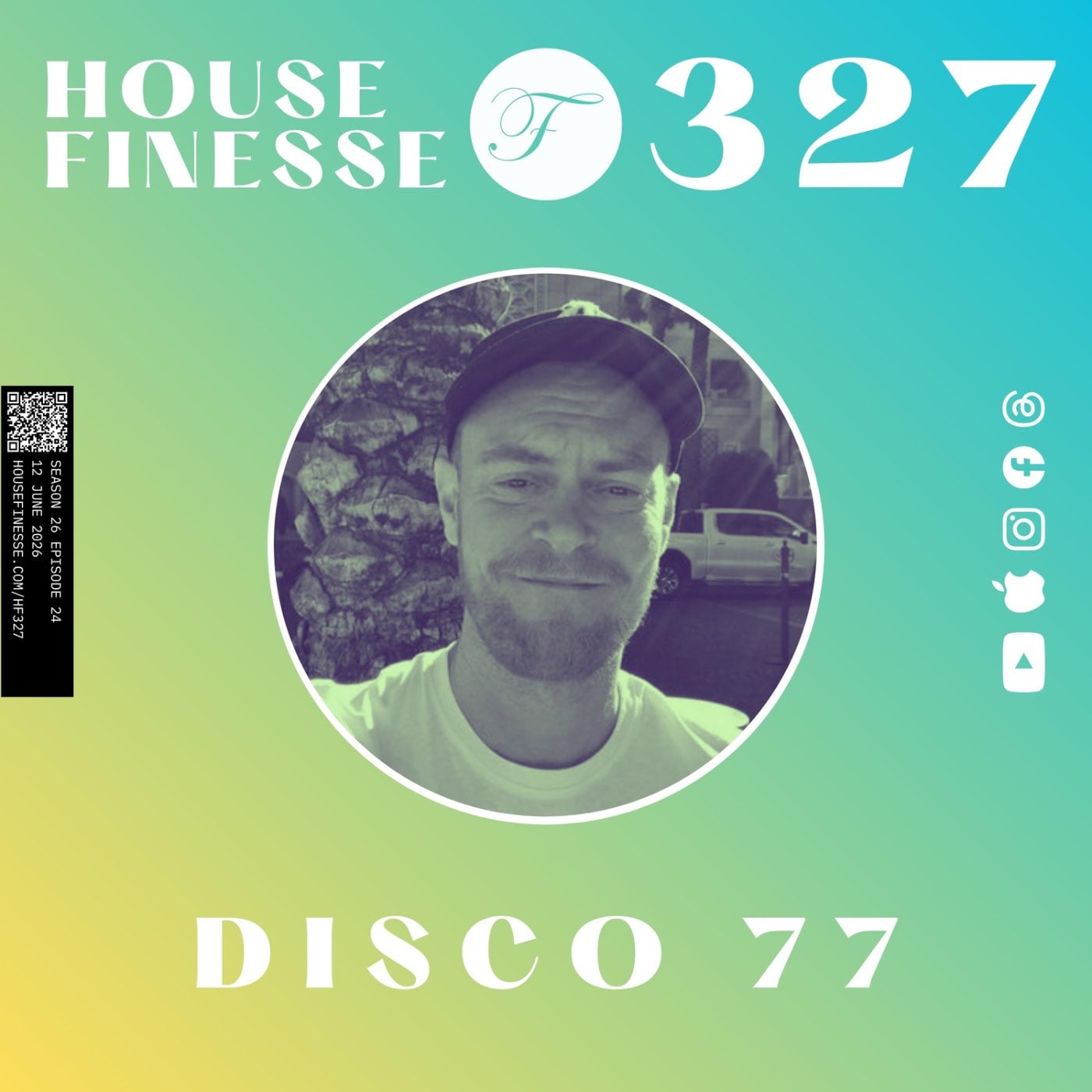 HF327 with Disco77 episode artwork
