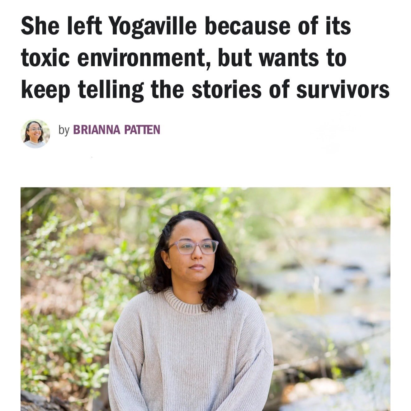 E8 First Person Charlottesville - Yogaville Survivor