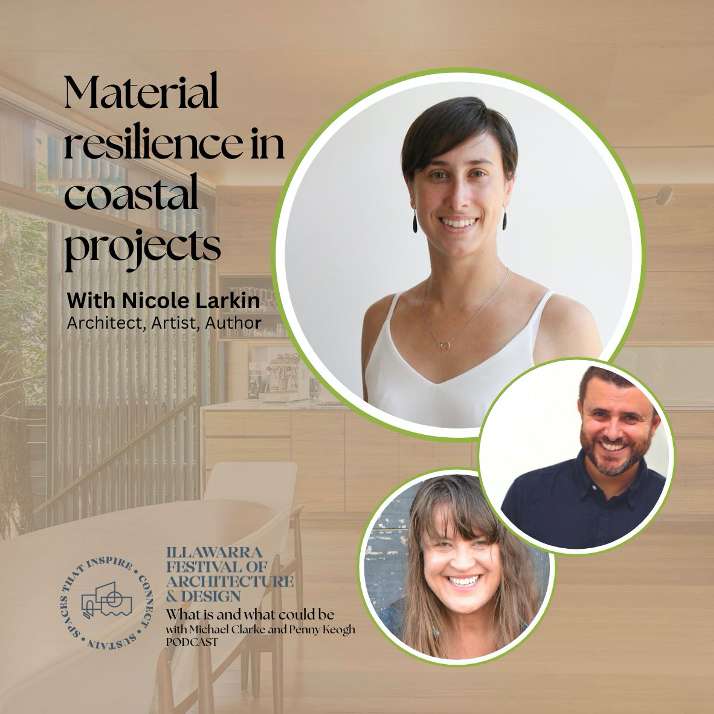S1E28 - Episode #28 - IFAD mini series part 5 - Material resilience in coastal projects with Nicole Larkin S1E28 - Episode #28 - IFAD mini series part 5 - Material resilience in coastal projects with Nicole Larkin