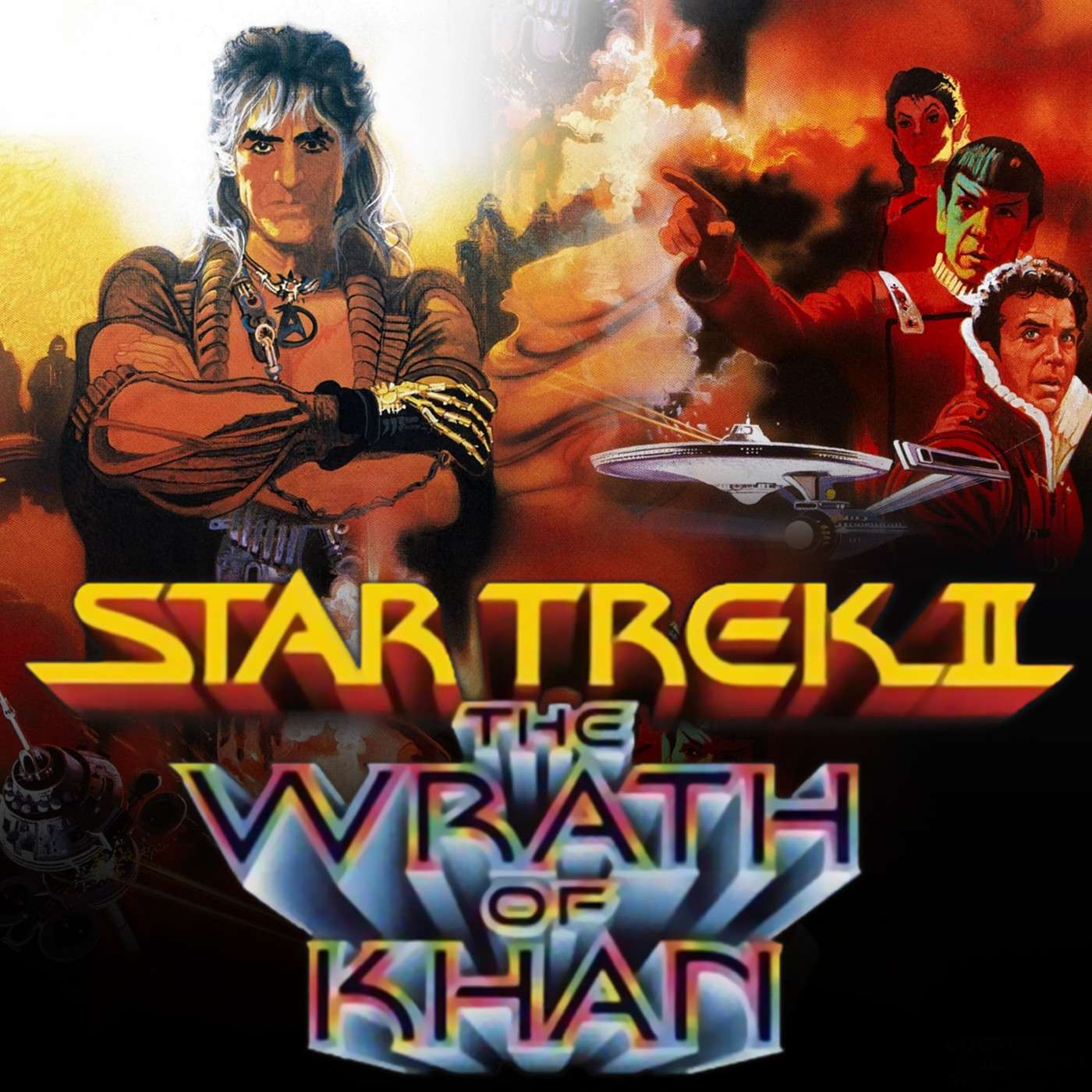 Star Trek II: The Wrath of Khan (1982) episode artwork