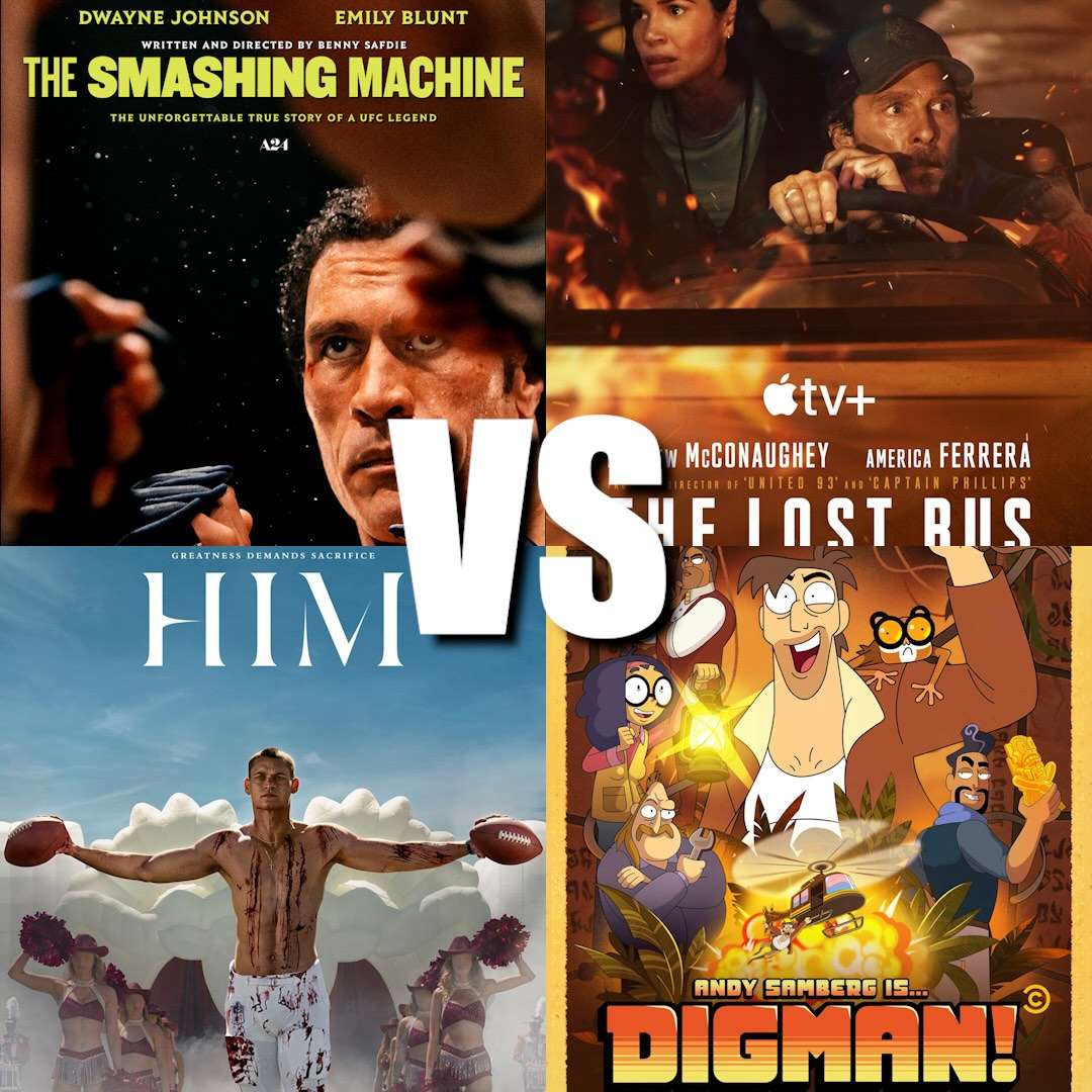 292. The Smashing Machine VS The Lost Bus; HIM vs DIGMAN!; The Strangers Chapter 2 VS Ozzy & Sharon : Coming Home