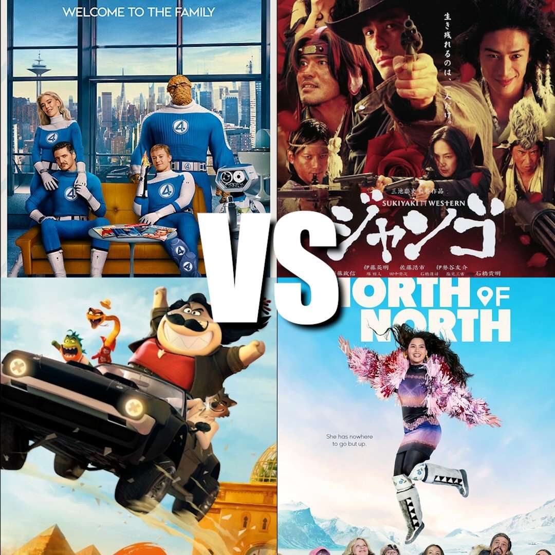 283. Fantastic Four : First Steps VS Loch Ness; The Bad Guys 2 VS Sukiyaki Western Django; I Know What You Did Last Summer VS North of North