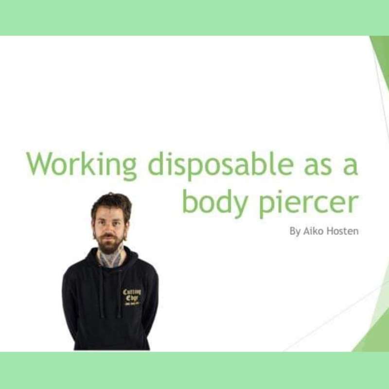 182 - Working disposable as a body piercer with Aiko Hosten episode artwork