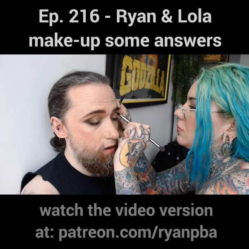 216 - Ryan and Lola make-up some answers episode artwork
