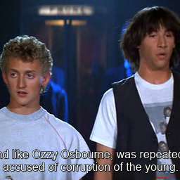 Bill and Ted Minute