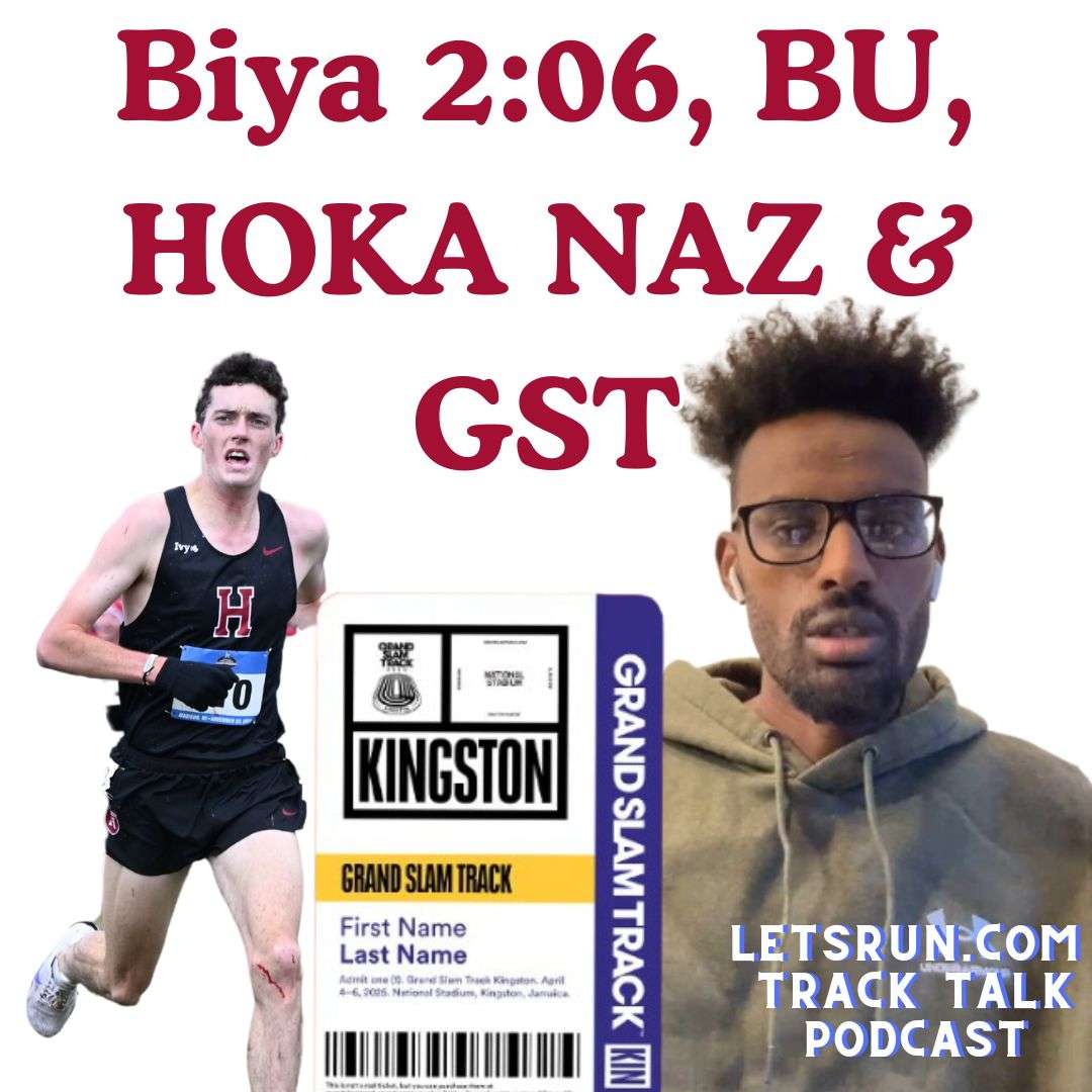 16 Year Old Gout Gout Runs 10.04, Biya Simbassa (Guest), BU 5k, HOKA NAZ Changes, Grand Slam Tickets Out