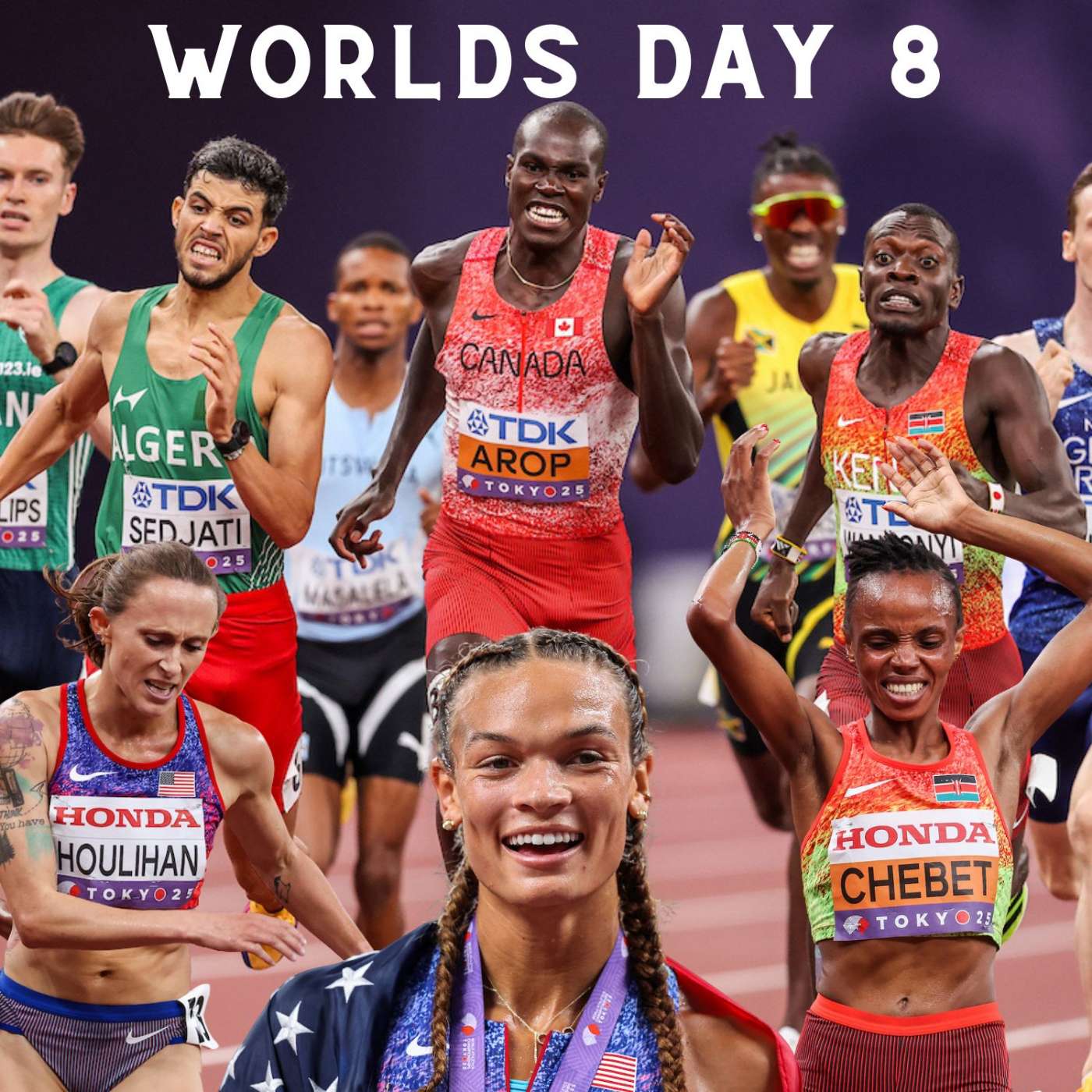 🔓 SC Day 8: Wanyoni wins classic, Chebet over Kipyegon, Relay DQ, run-off drama