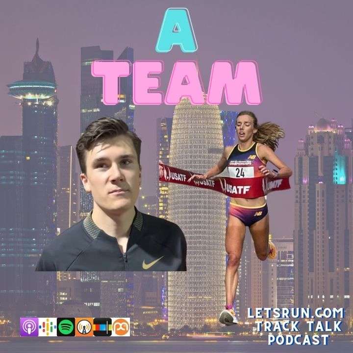 cover of episode Phenoms & Busts, Emily Sisson AR, Diamond League Kickoff and Track and Field Superfan Derek Rubis