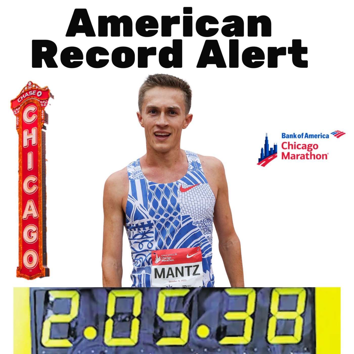 Conner Mantz American Record Alert: Chicago Marathon & Athlos Preview