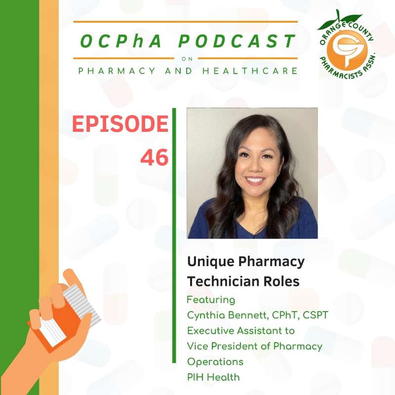 OCPhA\'s Podcast on Pharmacy and Healthcare