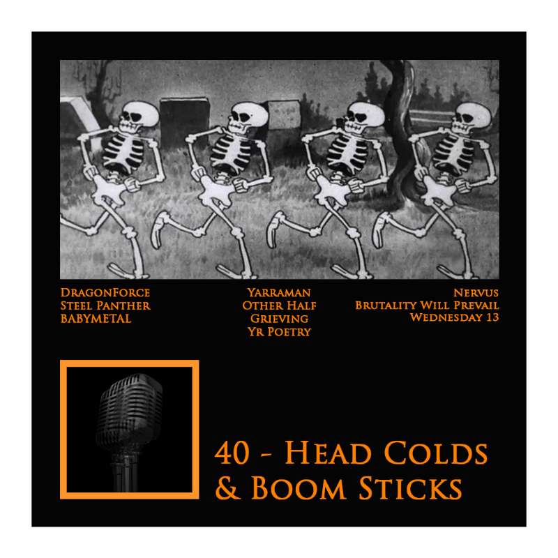 40 - Head Colds & Boom Sticks