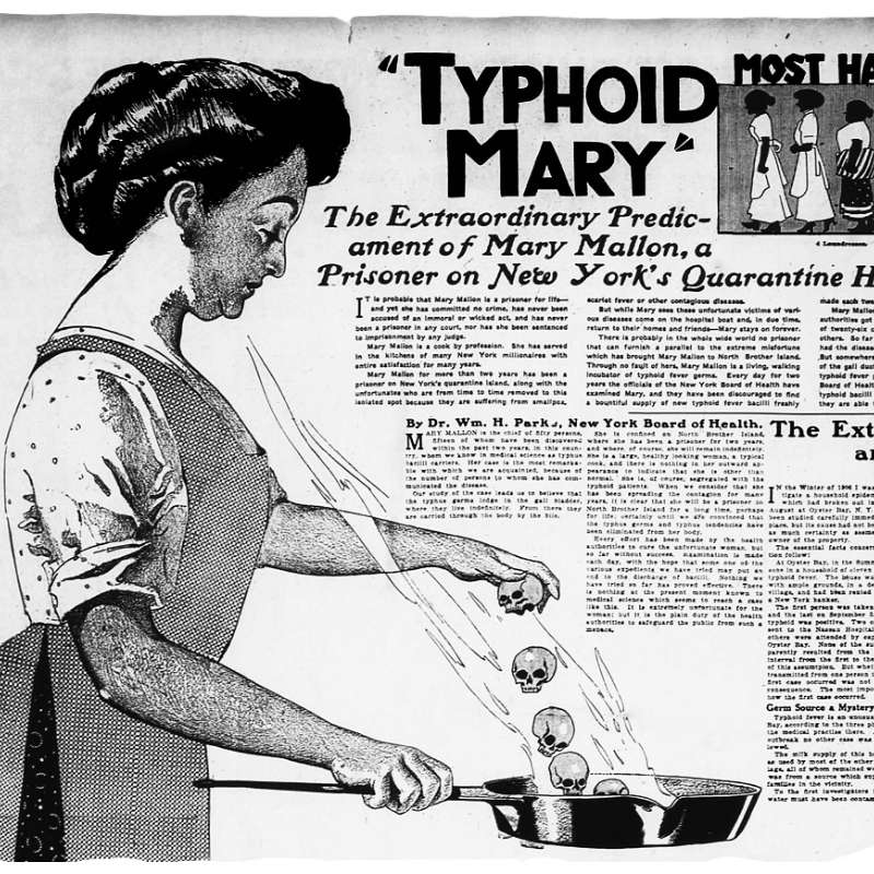 E17 Mary Mallon, aka Typhoid Mary, and Cold Desserts