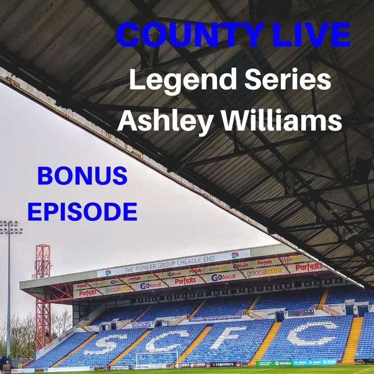 Stockport County Legend Series 6: Ashley Williams episode artwork