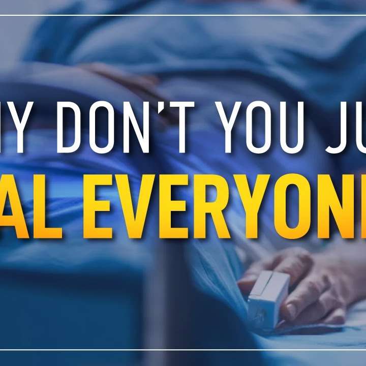 Why don't you clear out the hospitals?